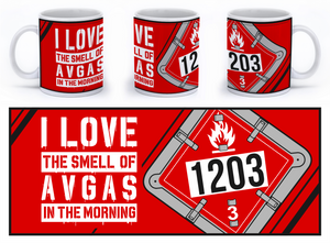 I love the smell of AVGAS in the morning - Mug - Mil-Spec Customs