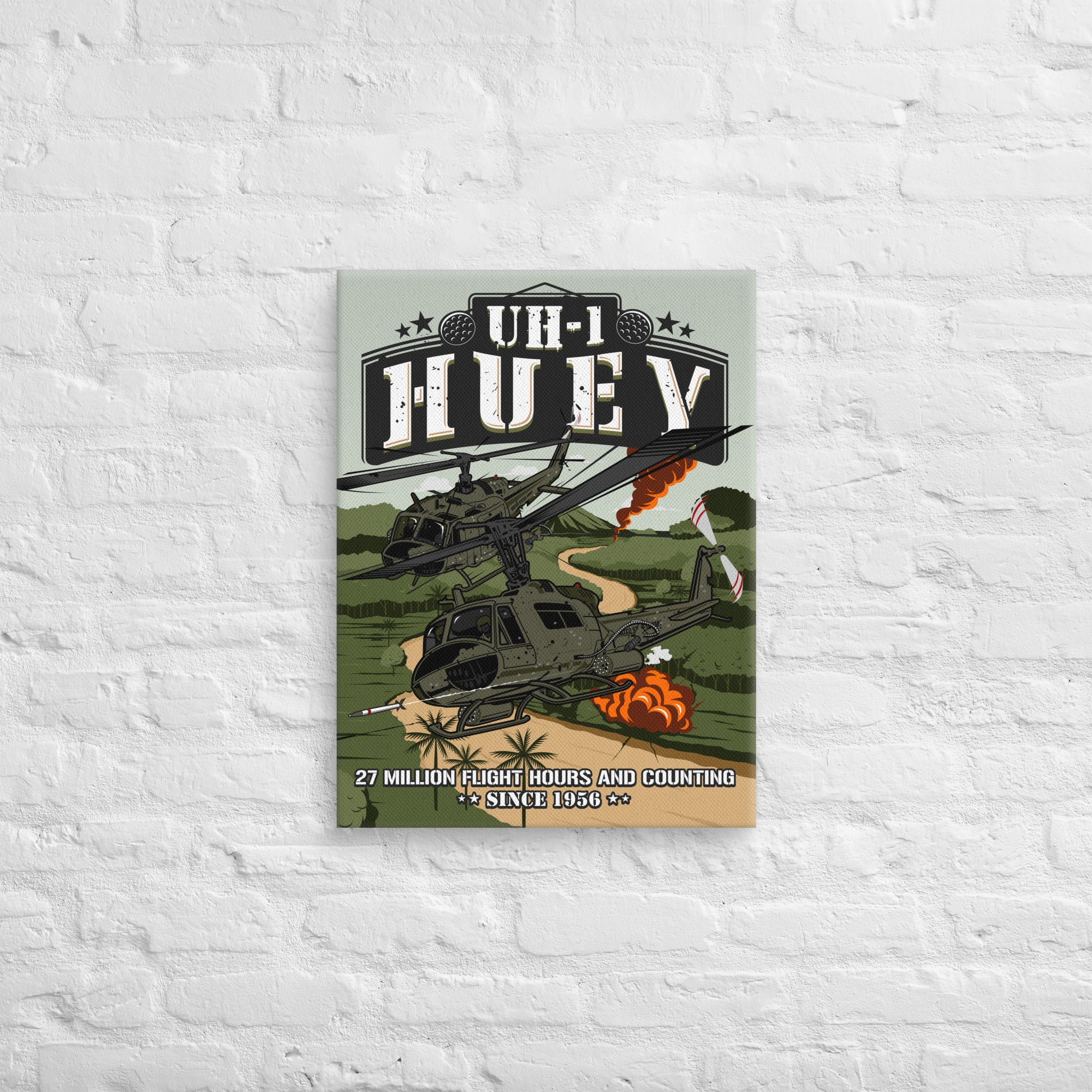 UH-1 Huey - Canvas