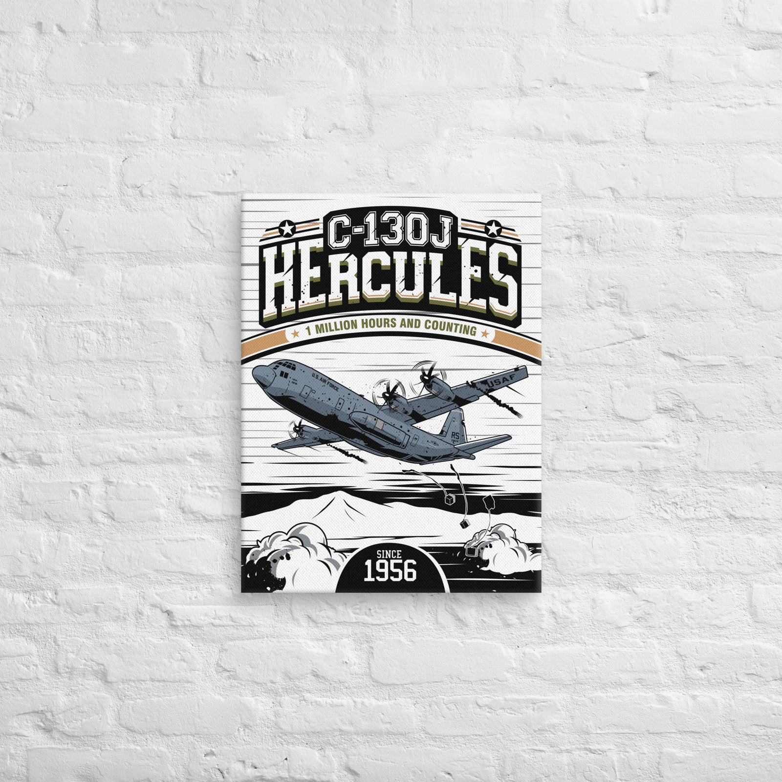 C-130J USAF Hercules  -  Canvas