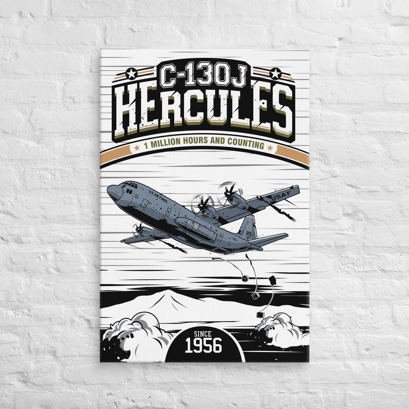 C-130J USAF Hercules  -  Canvas