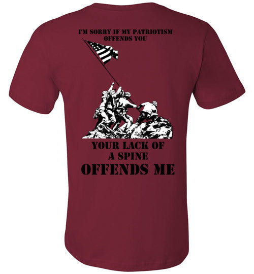 I'M SORRY IF MY PATRIOTISM OFFENDS YOU - Mil-Spec Customs