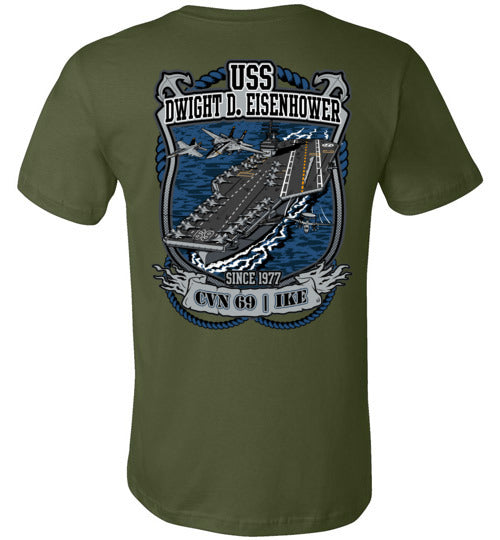 USS DWIGHT D EISENHOWER - IKE SINCE 1977 - CVN 69 - Mil-Spec Customs