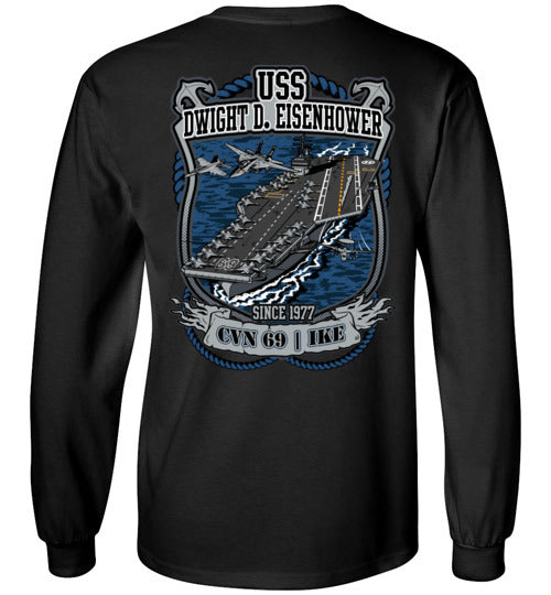 USS DWIGHT D EISENHOWER - IKE SINCE 1977 - CVN 69 - Mil-Spec Customs