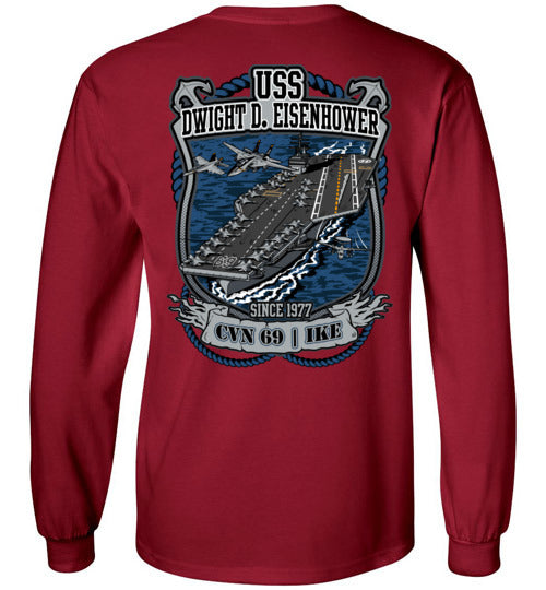 USS DWIGHT D EISENHOWER - IKE SINCE 1977 - CVN 69 - Mil-Spec Customs