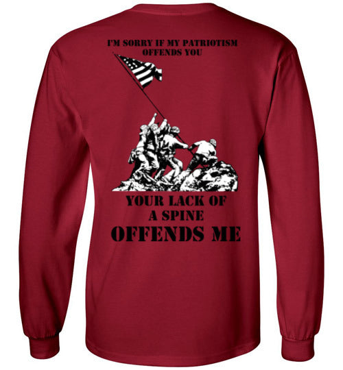 I'M SORRY IF MY PATRIOTISM OFFENDS YOU - Mil-Spec Customs