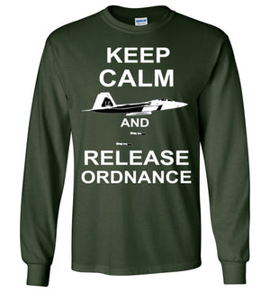 F-22 Raptor - Keep Calm And Release Ordnance - Mil-Spec Customs
