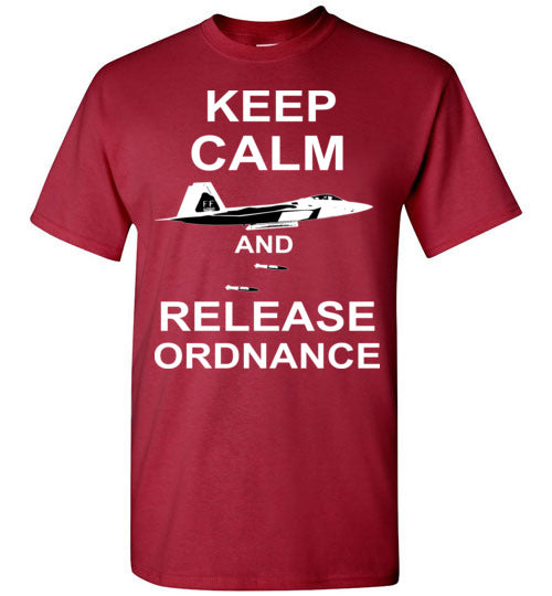 F-22 Raptor - Keep Calm And Release Ordnance - Mil-Spec Customs