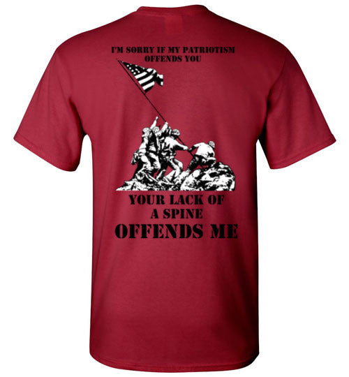 I'M SORRY IF MY PATRIOTISM OFFENDS YOU - Mil-Spec Customs