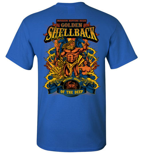 Golden Shellback - Ancient Order of the Deep - Mil-Spec Customs