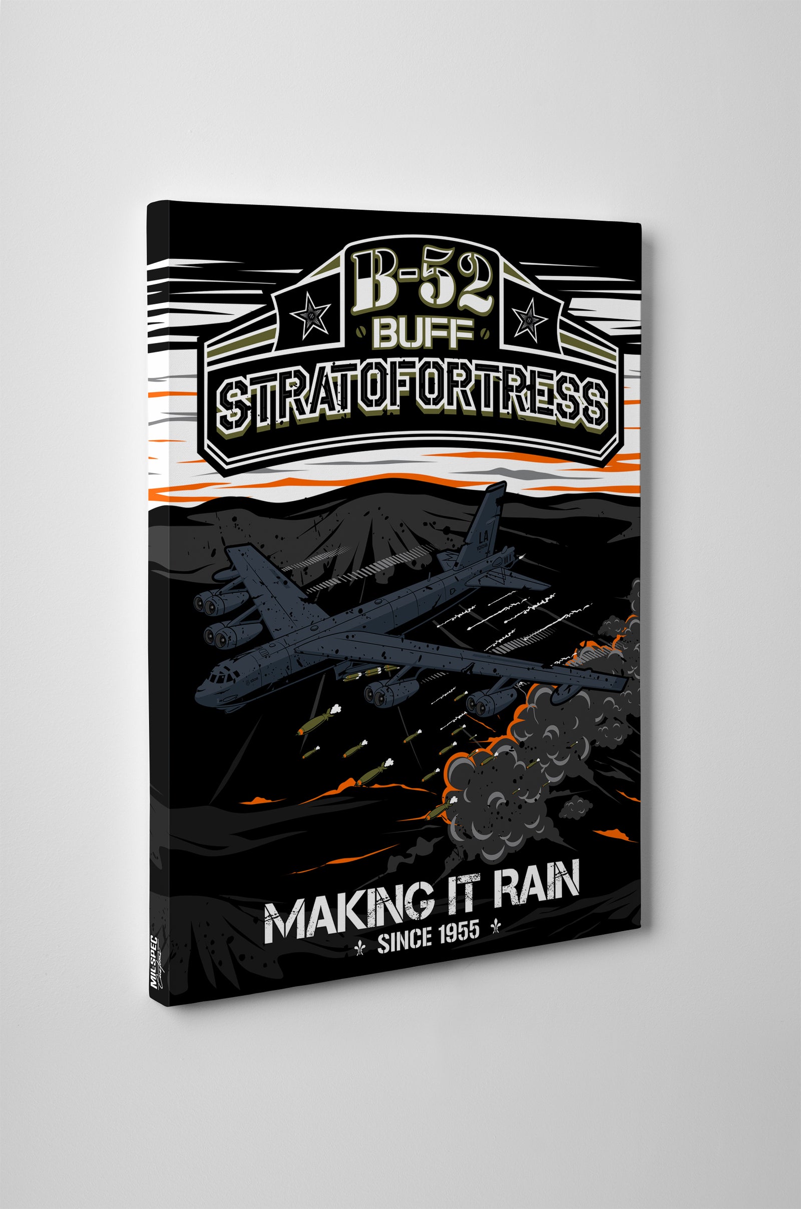 B-52 Stratofortress Canvas Art