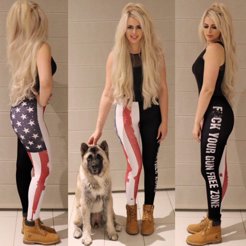 Fu#k Your Gun Free Zone - Leggings - Mil-Spec Customs