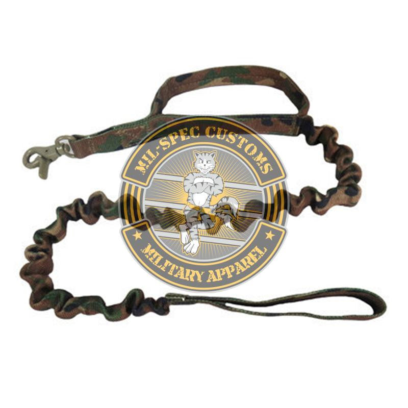 Heavy Duty Military Service Dog Lead - FREE SHIPPING - Mil-Spec Customs