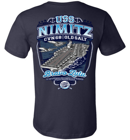 USS NIMITZ - OLD SALT SINCE 1975 CVN 68 - Mil-Spec Customs