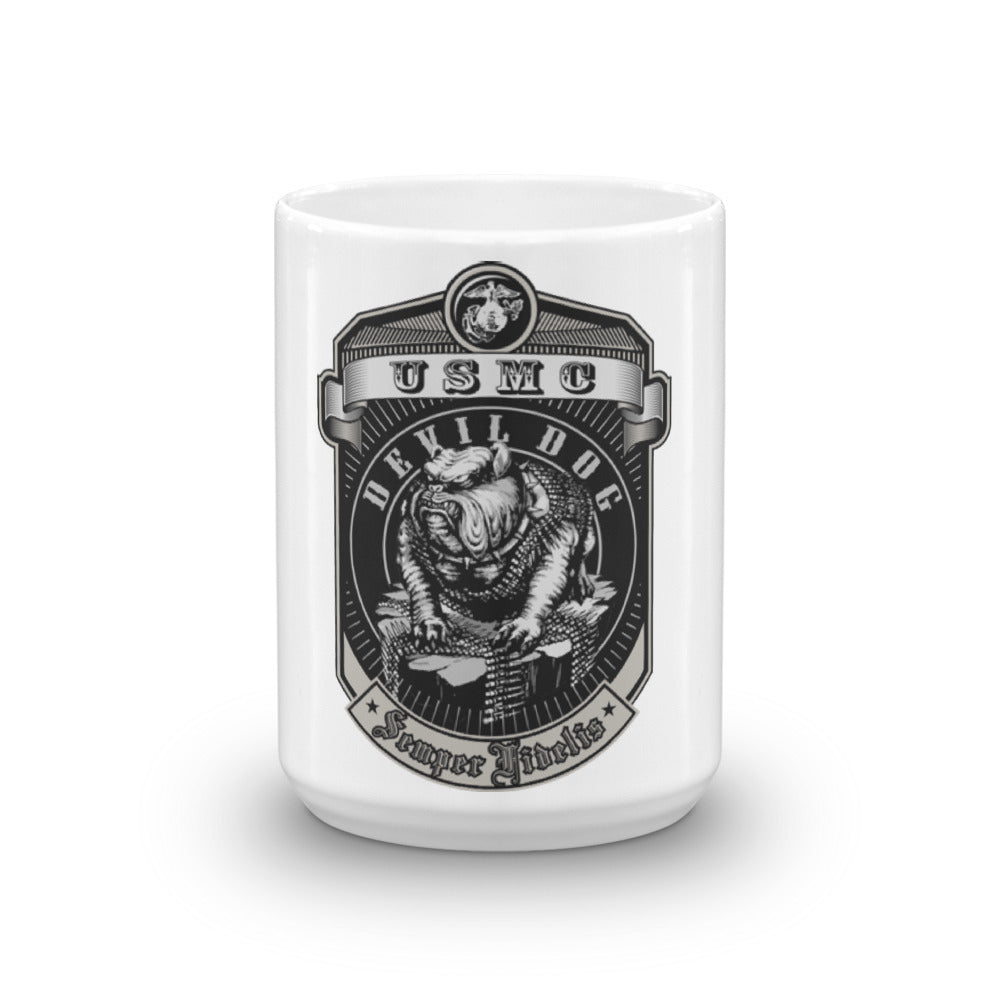 USMC - Devil Dog Mug - Mil-Spec Customs