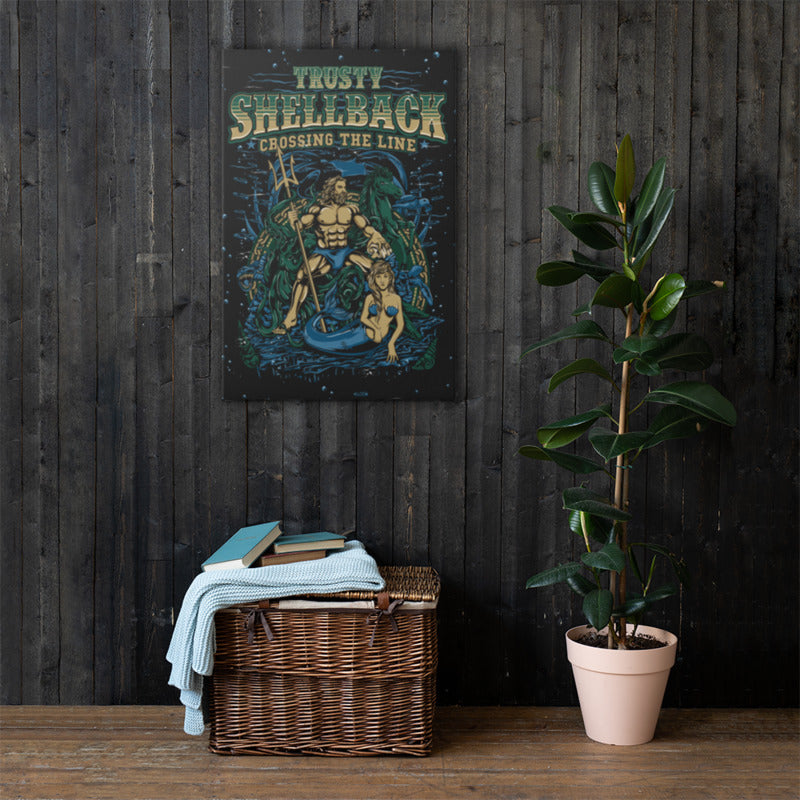 Trusty Shellback - Crossing the Line - Canvas - Mil-Spec Customs
