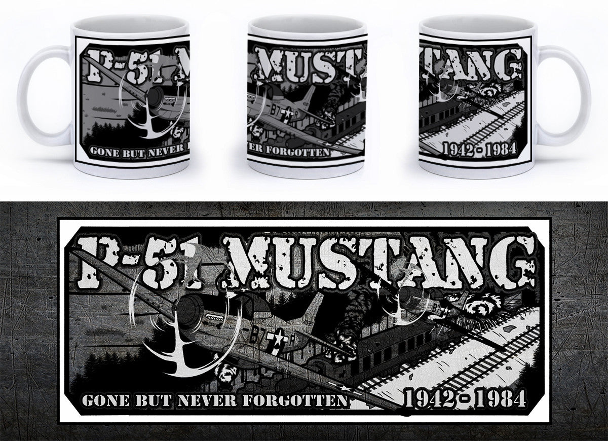 P-51 Mustang Mug - Mil-Spec Customs