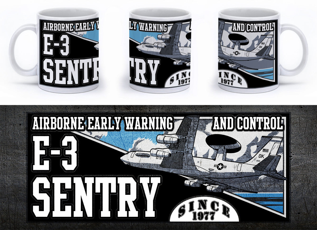 E-3 Sentry Mug - Mil-Spec Customs