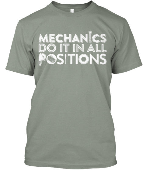 MECHANICS DO IT IN ALL POSITIONS - Mil-Spec Customs