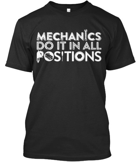 MECHANICS DO IT IN ALL POSITIONS - Mil-Spec Customs